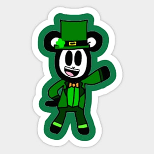 St. Patrick's Day Baby Lamb Sticker